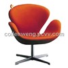 fiberglass swan chair leisure chair turning chair