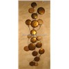 modern metal wall sculpture