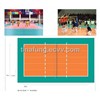 sport flooring for volleyball court,pvc vinyl plank courts flooring