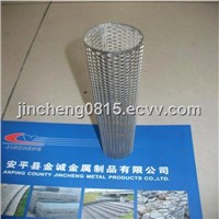 AISI 304 Stailess Steel Perforated Metal Tube for Filter