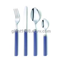 Stainless Steel Cutlery with Plastic Handle