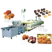 TK-D400 AUTOMATIC CENTRAL-FILLING CAKE MAKING MACHINE