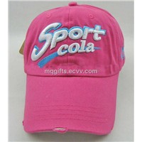 100% Cotton Twill Promotional Ladies Golf Caps