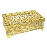 2013 kitchen tissue holder with many crystals