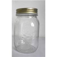 385ml and 765ml round food candy glass jar