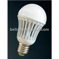 5w LED bulb light G60, E27/ B22 base,400lm, AC85-265V input voltage