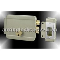 AX043 Electric mechanical lock double cylinder with push button