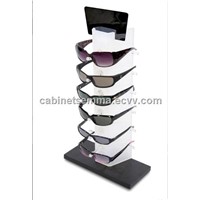 Acrylic Sunglasses Display 6 Pairs Eyewear Display Stand