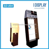 Cardboard Corrugated advertising display stand for power bank mobile charger
