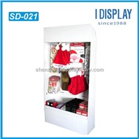 Christmas hat counter display stand with hooks