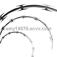 Concertina Razor Wire, Used in Protection of Garden Apartment, Government Agency, Jail and Sentry