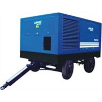 Diesel Power Portable Screw Air Compressor