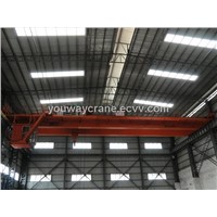 Double girder China EOT crane with winch trolley