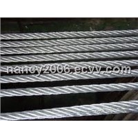 Galvanized guy rope for electric cable, China wire rope factory, manufacturer, supplier