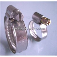 Germany style stainless steel hose clamp