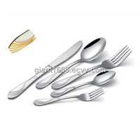 Gold-Plating Stainless Steel Cutlery