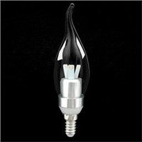High Cri E27 Led Bulb 3w Decorative Bent Tip Led Bulbs