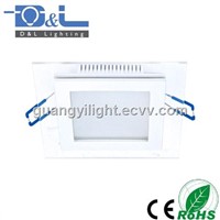 LED Ceiling Light 5W 6W 9W 12W 15W 18W SMD Glass Square Kicthen Bathroom Lighting
