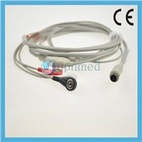 MEK  one piece 3 lead ecg cable for medical cable