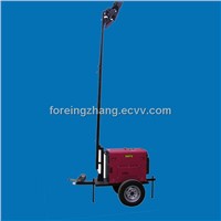 Mobile Lighting Towers for Construction