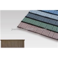 NEW CONSTRUCTION MATERIAL STONE CHIP COATED METAL ROOFING TILES
