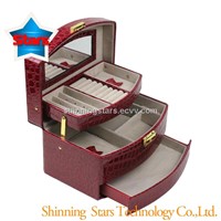 New Design Leather Cosmetic Packaging Box
