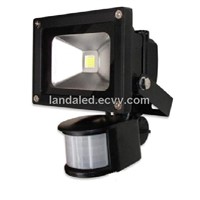 PIR sensor LED flood lamp 10W /20W /30W /50W AC85-265V / DC12-24V