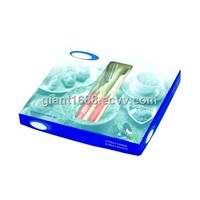 Plastic Handle Cutlery Set with Gift Box