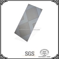 Pvc board and Decorative wall panel (300MM) SGS. Hot stamping,50%PVC