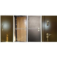 Russian Style Steel Wood Armored Door