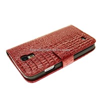 Samsung Galaxy S4 i9500 Cover with Crocodile Embossed PU Leather