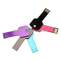 Stainless Aluminum USB Flash Drive Key Shaped USB Stick