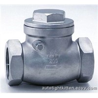 Swing type check valve-stainless seel