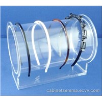 Transparent Plexiglass Headband Holder Acrylic Headband Display Stand