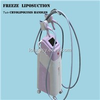 Two handles fat loss cryo freeze fat treatment slimming cryo vacuum machine