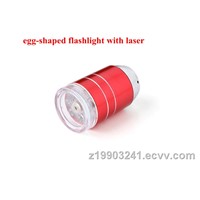 YM-2055 mini led keychain flashlight,mini led gift light with laser