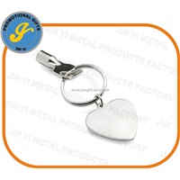 Zinc Alloy Metal Keychain with Customized Logo