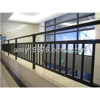 Zinc Steel Fence, Made of Square Hot-dip Galvanized Steel Pipe