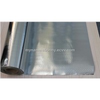aluminum foil woven lamination vapor barrier and radiant barrier