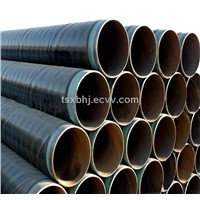 spiral welded carbon steel pe coated corrosion resistant pipes for oil