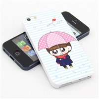 uv printing cartoon girl mobile phone case