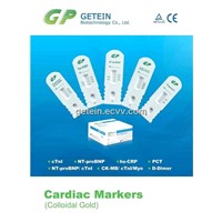 colloidal gold for cardiac markers