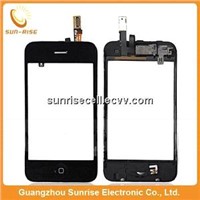 Factory price for iphone 3gs touch screen digitizer with frame