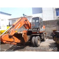 Used HITACHI Wheel Excavator  EX100