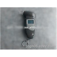 2013 newest alcohol tester with LCD backlight and keychain