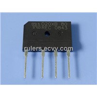 20A/25A/30A 100-1000V GBJ series bridge rectifier,suitable for switching power supply