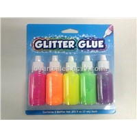 5ct  neon sparkle glitter glue