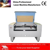 China Helilaser factory Laser glass bottle engraving machine