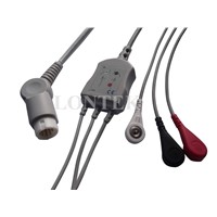 Compatible Philips ECG cable one piece type