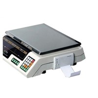 Electronic Price Scale with High Precision with Printer